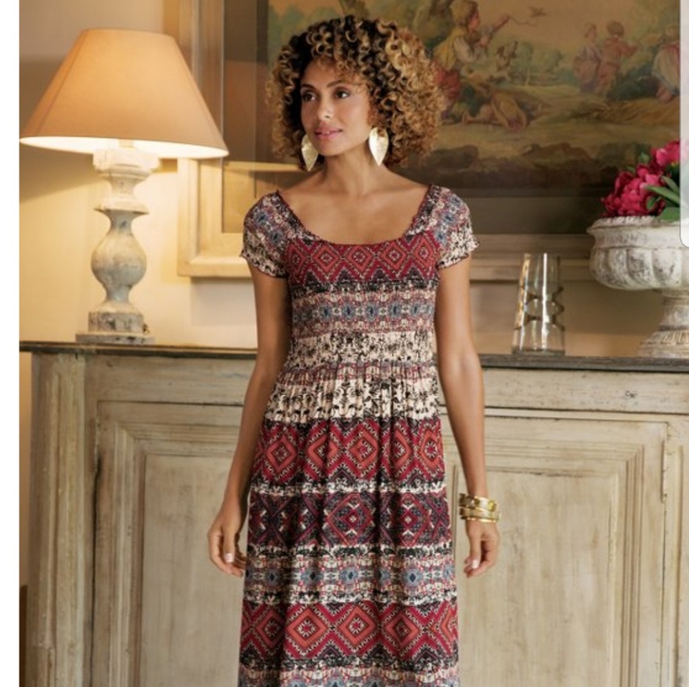 Macelo Bohemian maxi dress